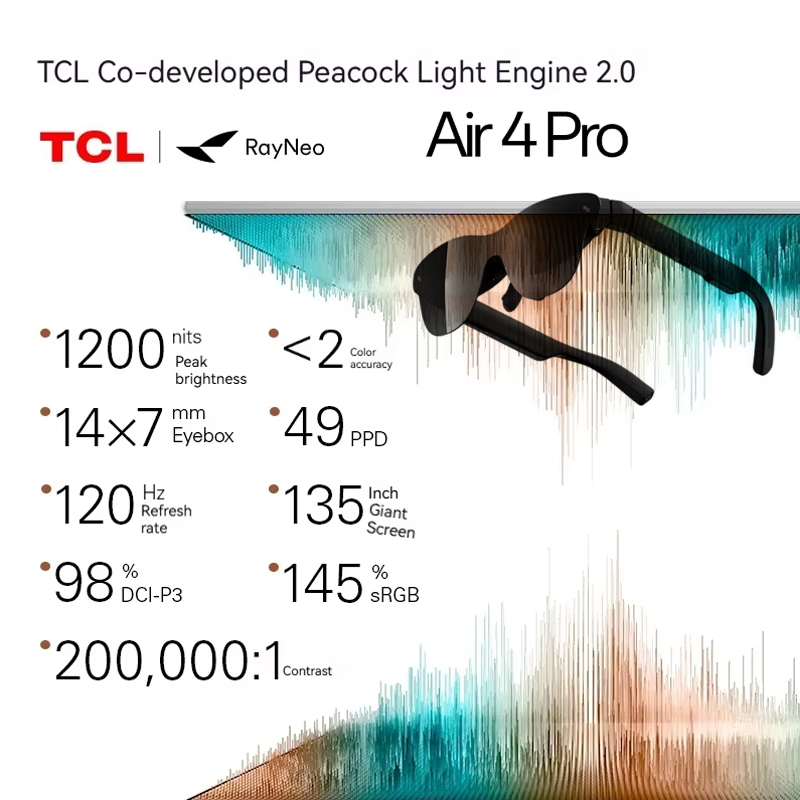 Video Gaming & Esports Usd Acc - Lunettes AR RayNeo Air 4 Pro,